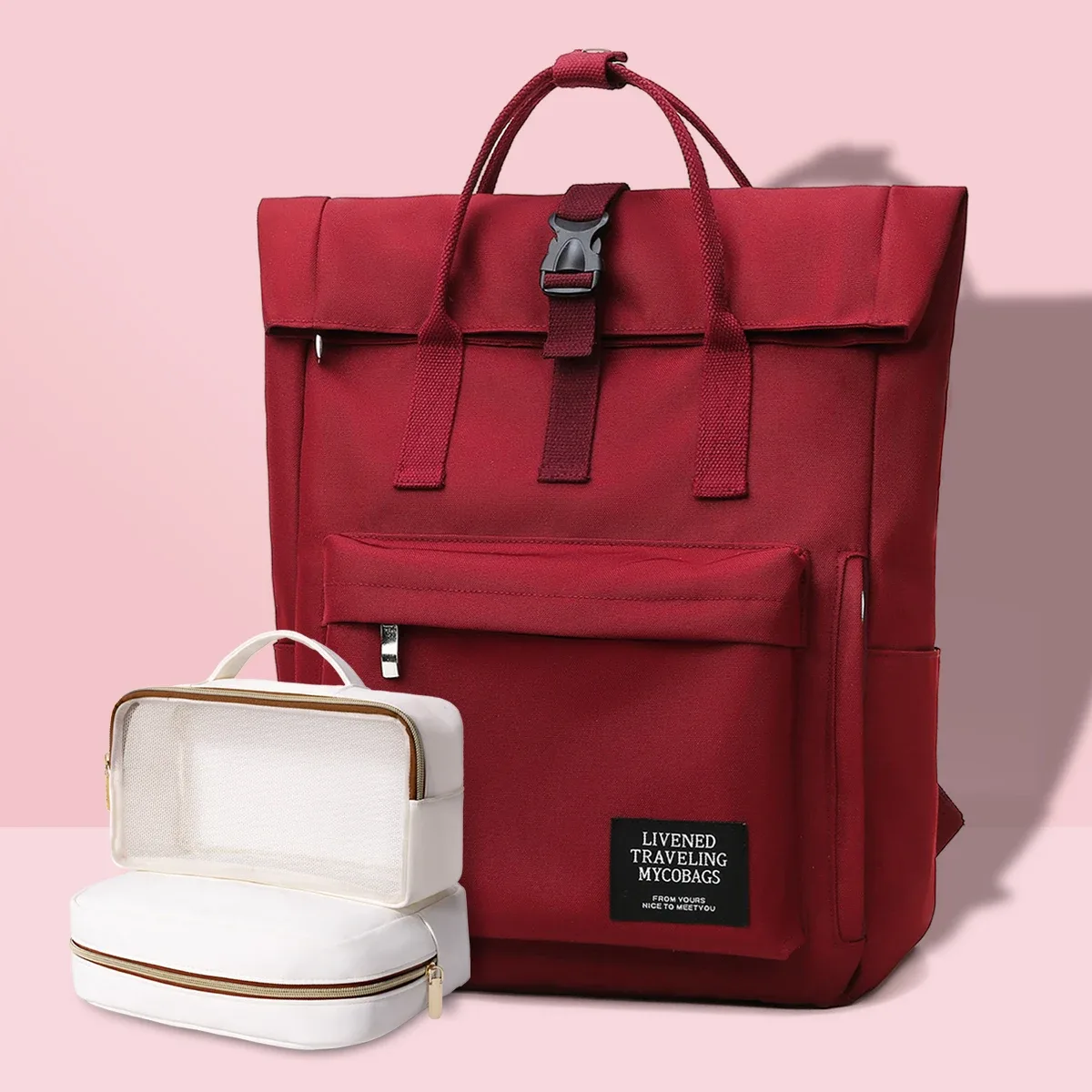 sac à dos grande capacité pour étudiante, nouveau modèle 2026, sacoche pour ordinateur portable 14 pouces, sac à dos pour filles