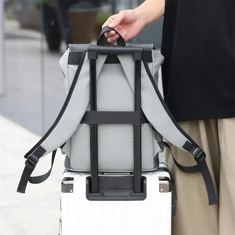 usb charge urbain homme sac à dos sac à dos étanche hommes sac à dos pour ordinateur portable grand sac à dos pour bureau d'affaires en plein air
