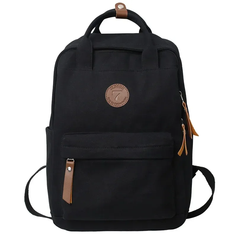 sac à dos de collège en toile pour hommes et femmes, sac de livre de voyage rétro, sacs d'école vintage pour filles et garçons, ordinateur portable étudiant, mode féminine, nouveau