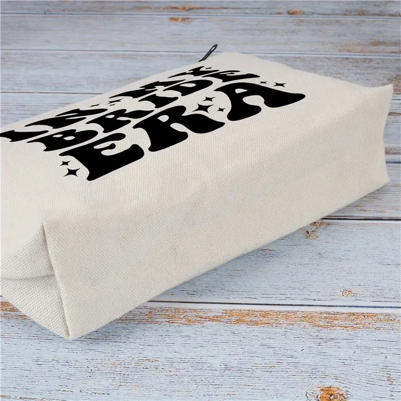 sac de maquillage réutilisable, sac de rangement durable, trousse de toilette de voyage portable, pochette à fermeture éclair tendance, facile à transporter