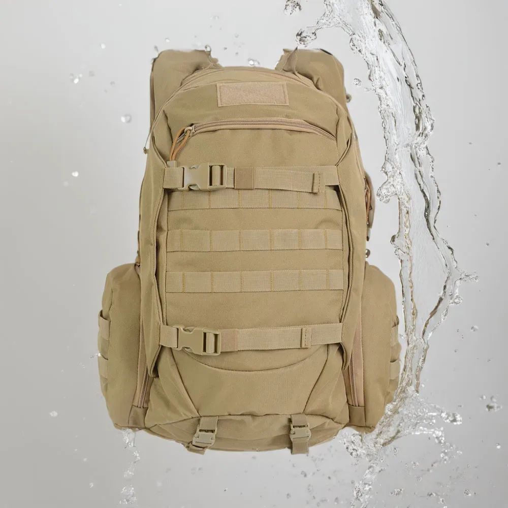 45l étanche pêche chasse sac à dos sacs à dos en plein air tactique sport camping randonnée trekking sacs