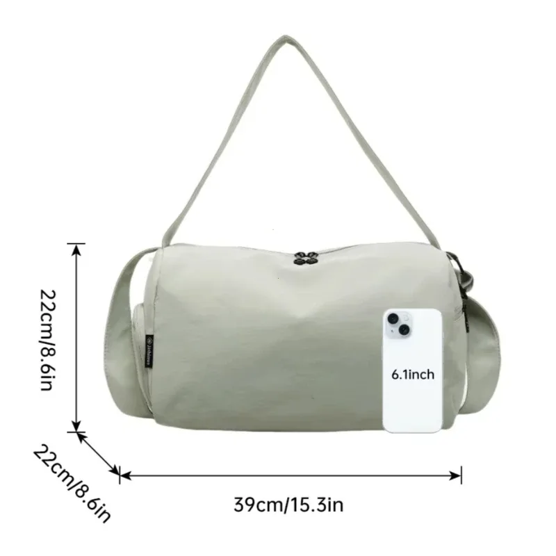 sac de sport pour femmes, sac de natation à séparation humide/sèche, sac de voyage grande capacité pour courtes distances avec compartiment à chaussures