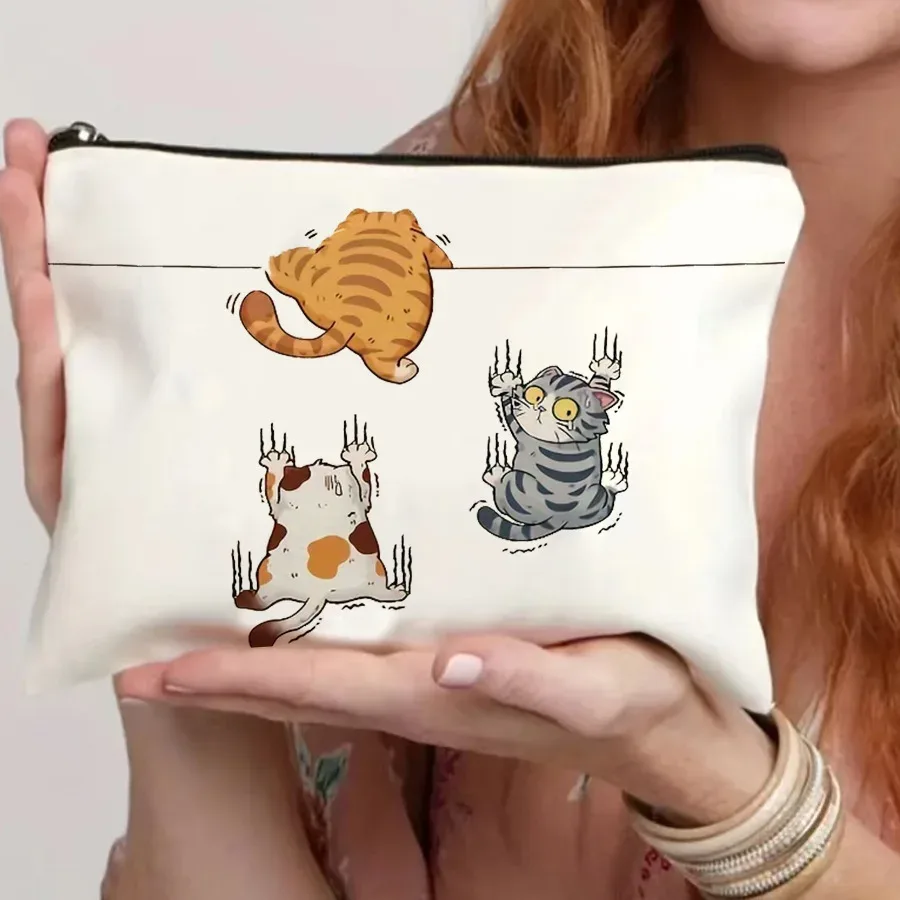 sac de voyage cosmétique sur le thème des médicaments-organisateur de maquillage pliable à fermeture éclair, cadeau pour les professionnels de santé, sac à cosmétiques
