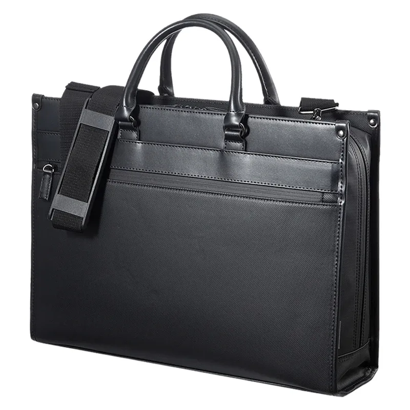 sac étanche pour ordinateur portable de 14 15.6 pouces, mallette d'affaires unisexe, antivol avec bandoulière, fourre-tout mince pour les déplacements