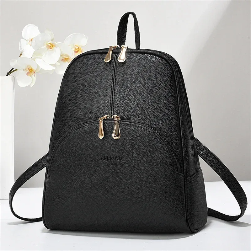 traveasy-sac à dos étanche en cuir pu pour femme et fille, sacoche d'école de marque à la mode, pour document de bonbons, voyage, initié
