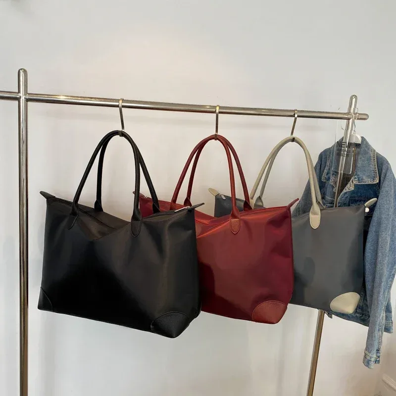 sac à main oxford grill pour femme, fourre-tout de marque, sac de voyage de week-end, grande capacité, étanche, haute qualité