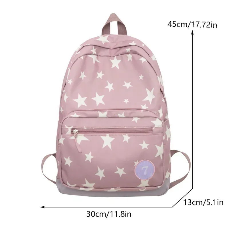 sac à dos étoile pour femmes et hommes, sac à dos pour ordinateur portable 17 pouces, sac d'université, sac à dos de voyage mignon, sac à livres décontracté pour étudiants, retour à l'école