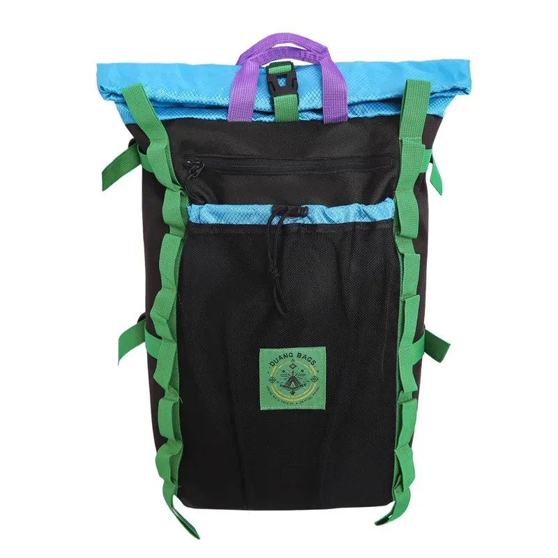 sac à dos de voyage multifonction en plein air, camping, randonnée, grande capacité, étanche, pliable, sac d'école à roulettes