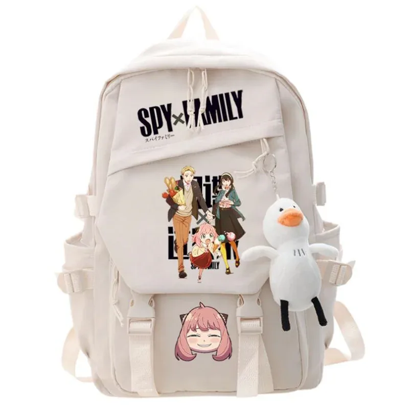 sac à dos de dessin animé anime pour hommes et femmes, éventuelles y × family, cartable mochila teenarges, sacs d'extérieur décontractés pour ordinateur portable initiés, mignon anya