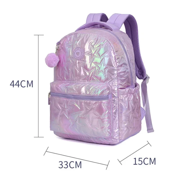 sac à dos d'école pour enfants et adolescents, sac à dos décontracté pour filles et femmes, ensemble sac à dos scolaire avec boîte à lunch et trousse à crayons, sac à livres pour filles