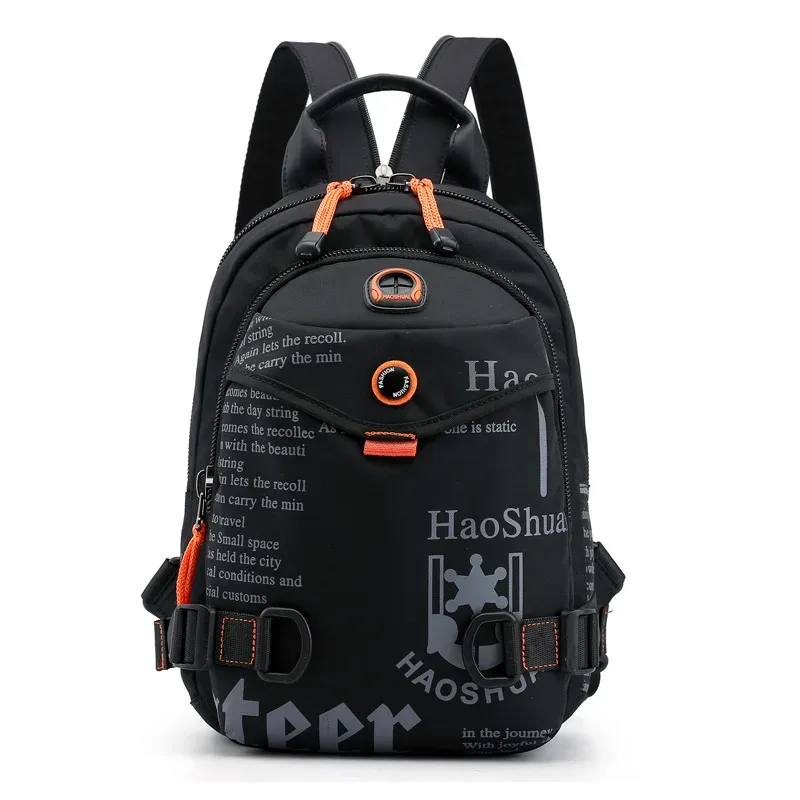 hommes petit sac à dos fronde poitrine sac militaire décontracté mode sport voyage escalade nylon mâle bandoulière un sac à bandoulière sacs à dos