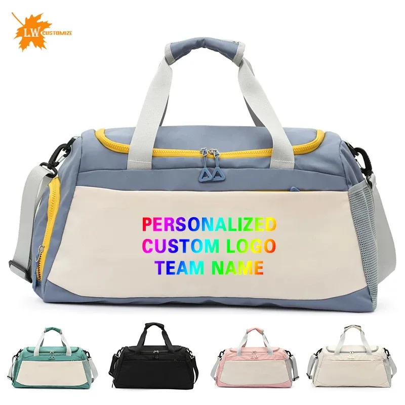 Sac de voyage personnalisé avec logo, sac de sport, sac de football, sac de gym, sac cadeau, sac de bagages, impression de motifs pour achats groupés