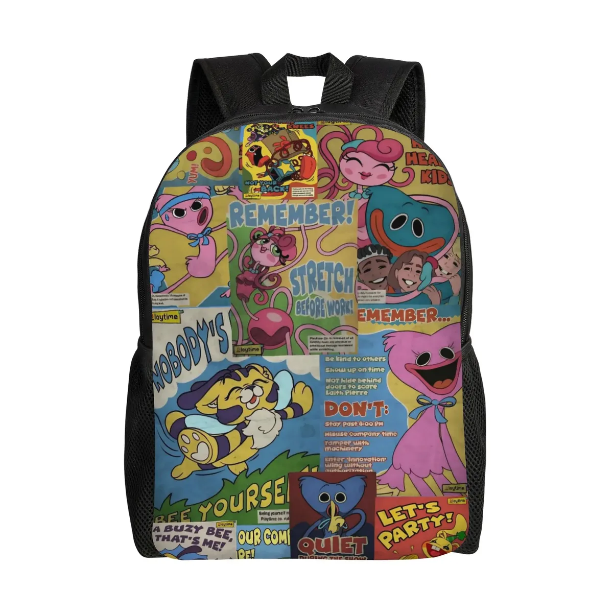 sac à dos poppyy prototype games pour hommes et femmes, sac à dos cool pour étudiants et professionnels, sac à bandoulière pour l'université avec poche