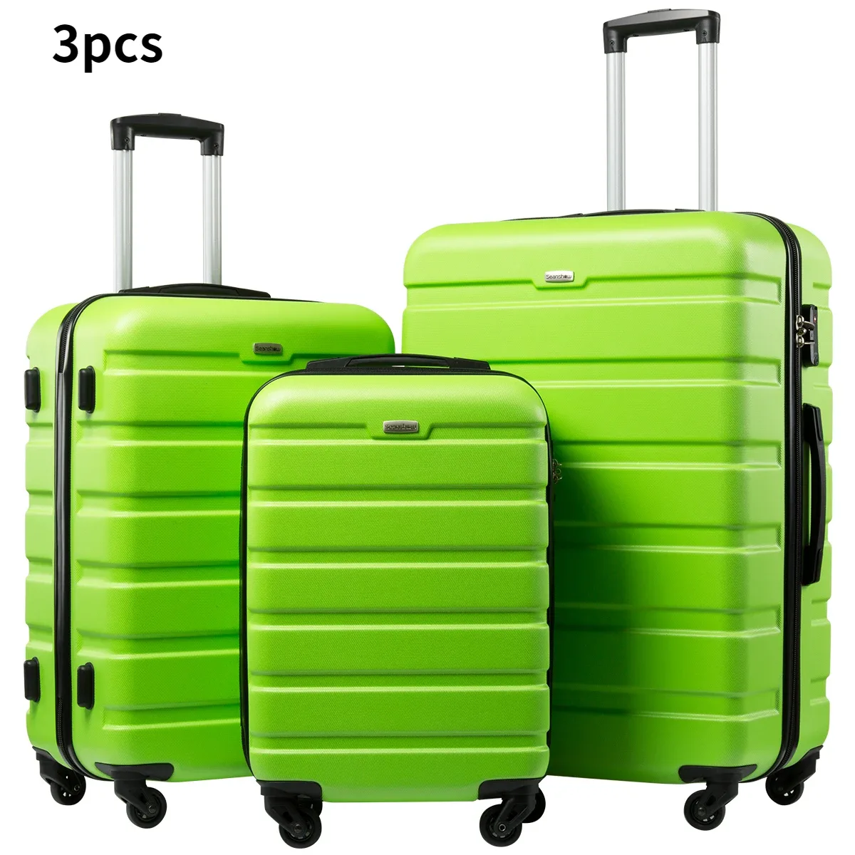 valise de voyage à roulettes silays euses de 20/24/28 pouces, ensemble de bagages à roulettes