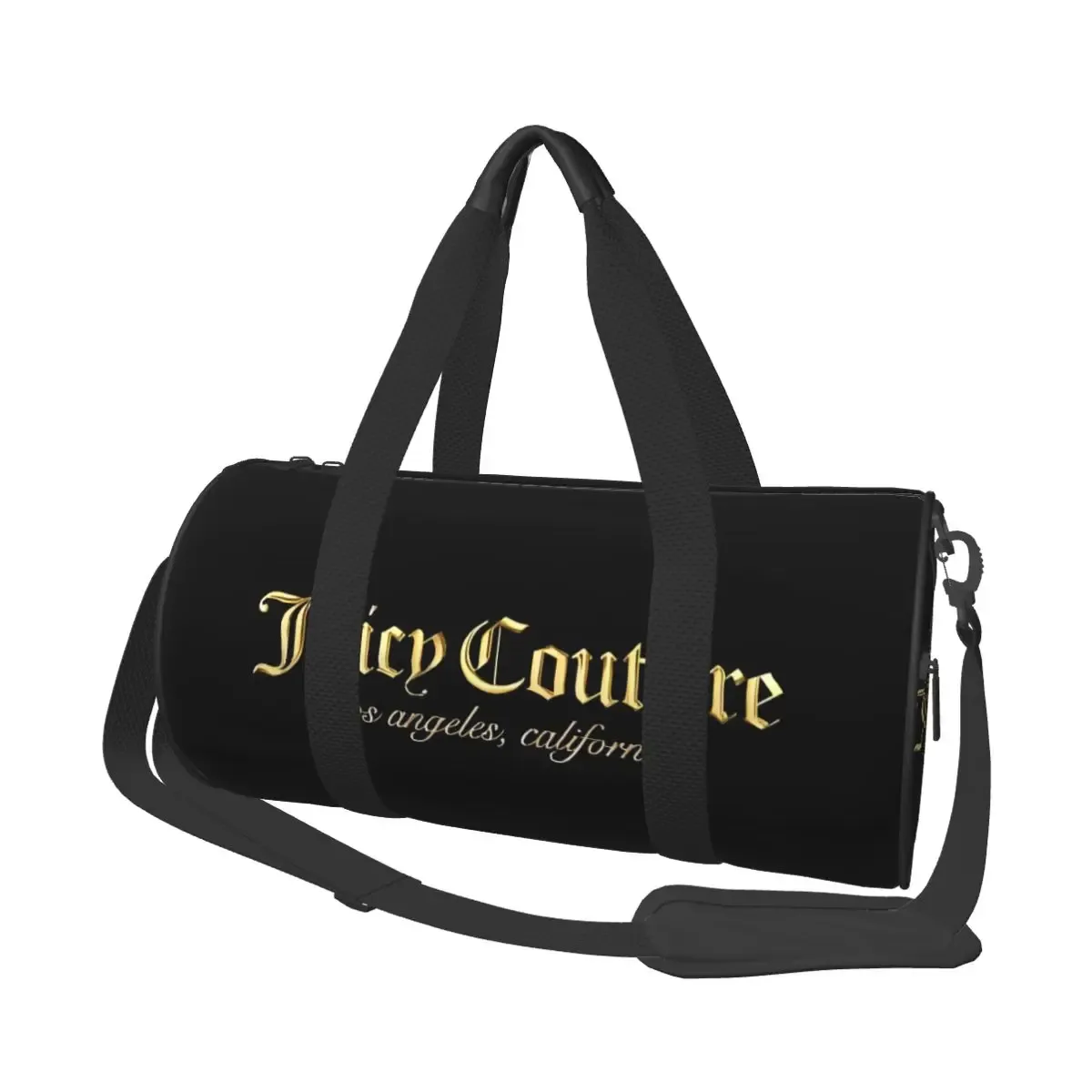 sac de voyage rond de grande capacité j-juicy-c-couture, sac de voyage à main, sac de rangement léger
