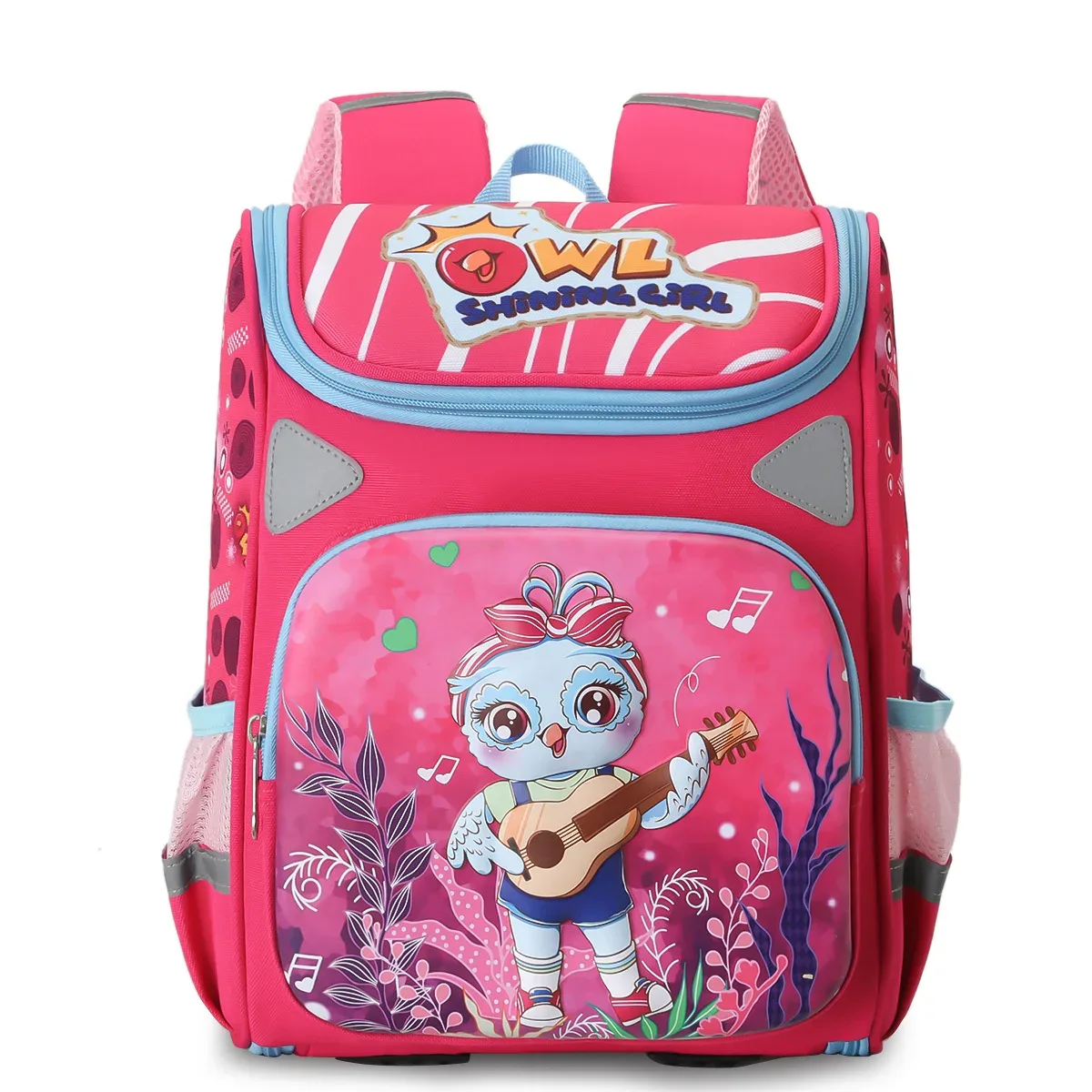mignon dessin animé cerf filles sacs d'école princesse violet nylon enfants sacs à dos pour les élèves du primaire cartable enfants cartables