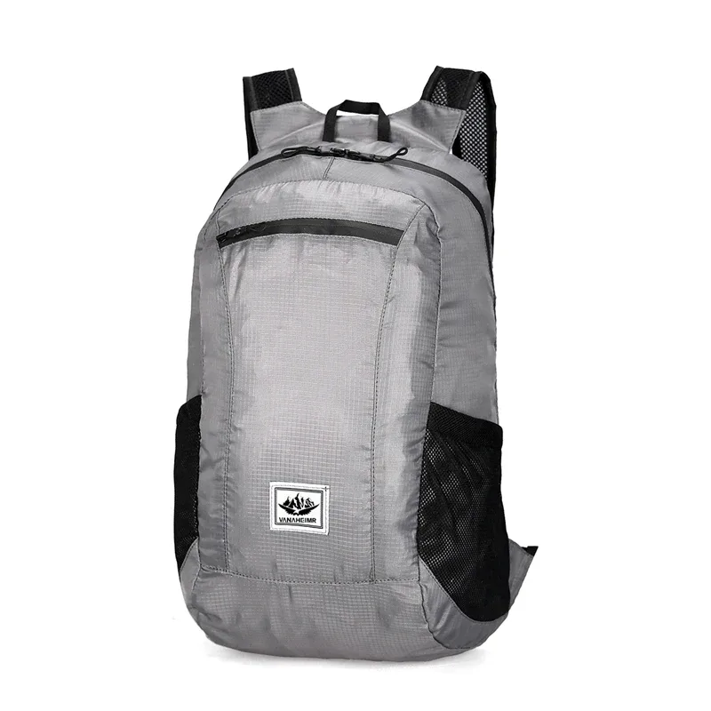 sac de randonnée en plein air 20l, sac à dos léger et portable, pliable, étanche, ultraléger, pour femmes et hommes, voyage, randonnée