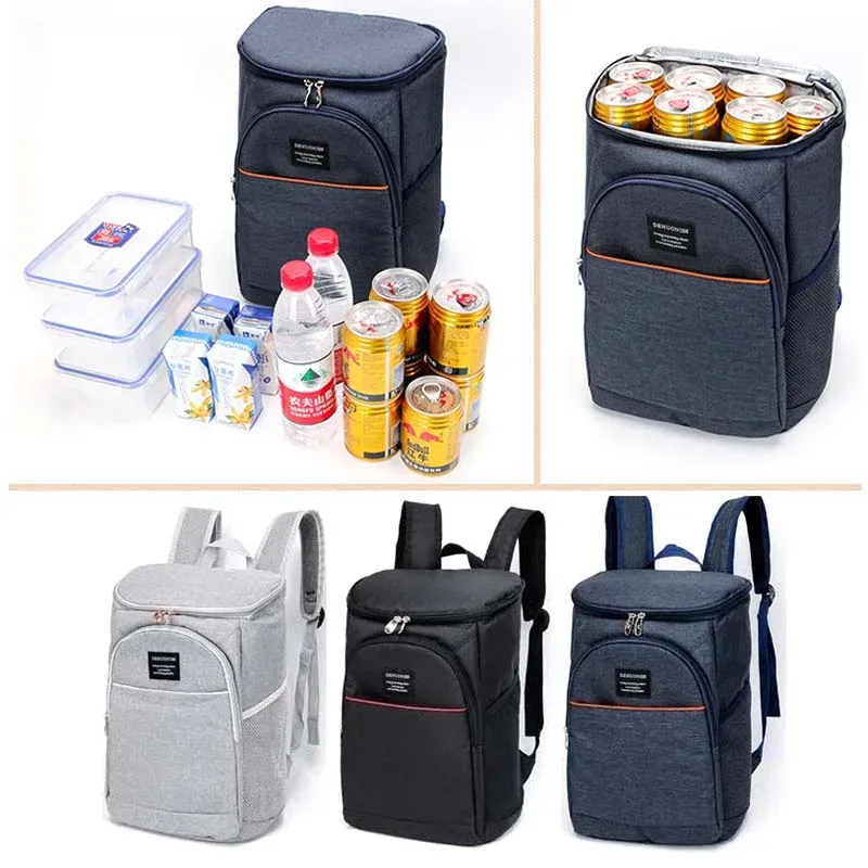 sac à dos isotherme épaissi étanche pour homme, sac isotherme pour pique-nique, bière, réfrigérateur, 20l