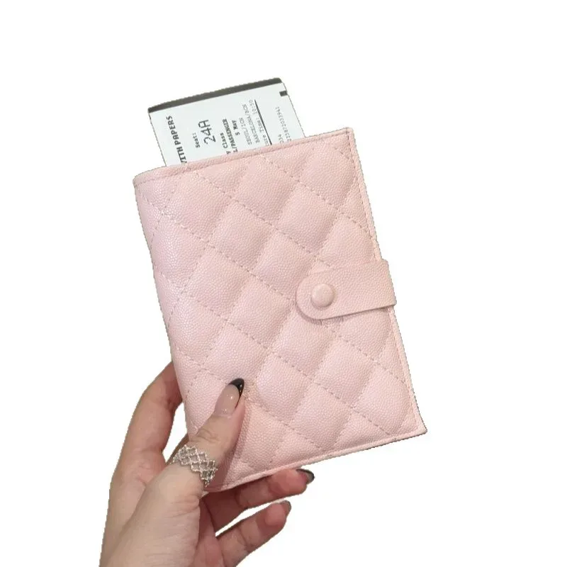 portefeuille de voyage multifonctionnel pour cartes de crédit, joli porte-passeport pour femmes, étui de protection en cuir avec fermoir pour passeport