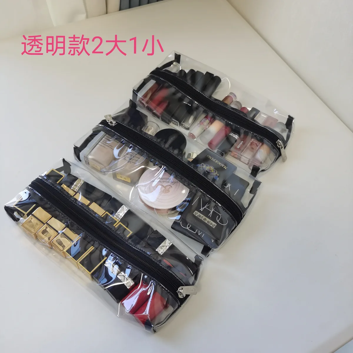 trousse de maquillage pliable, organisateur de cosmétiques, sac de retouche pour maquilleur professionnel