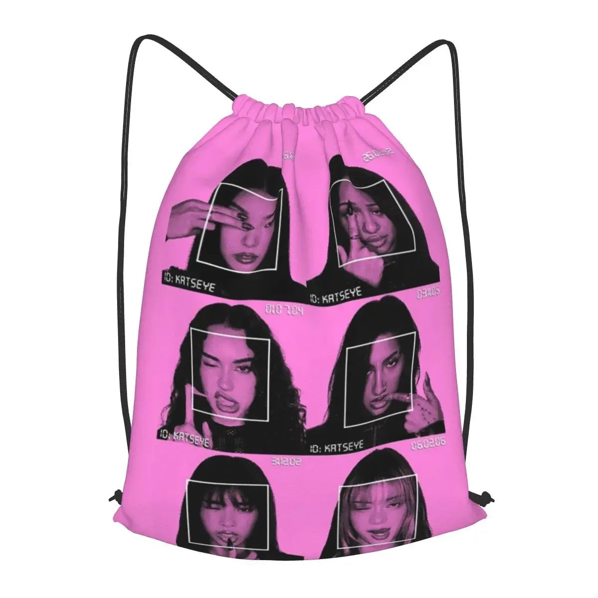 sacs à dos katseye eyekon kpop pour fans, sacs à cordon décontractés, sacs de sport, sacs à livres pour les voyages et l'école