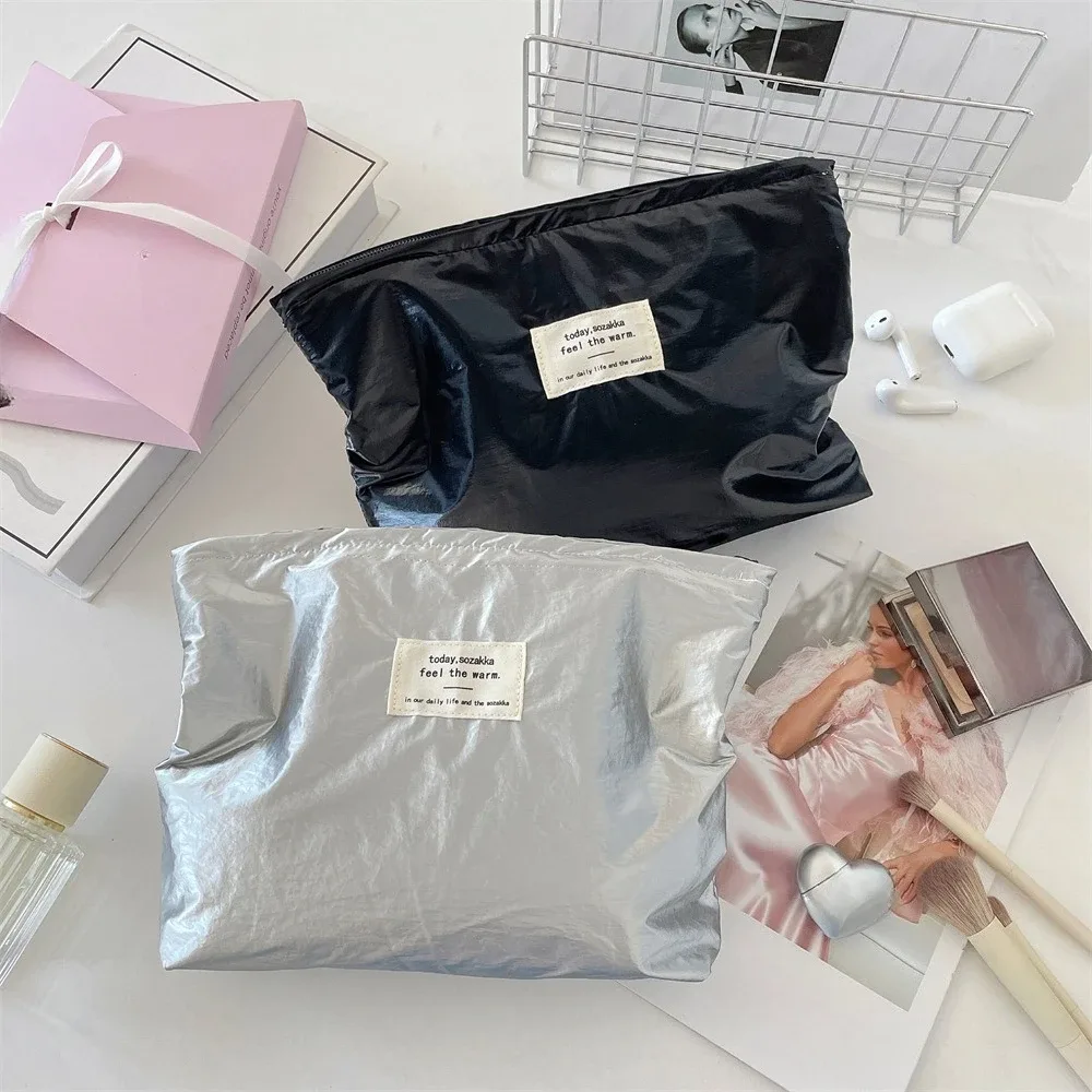 grand sac à cosmétiques pour femmes, organisateur de maquillage à fermeture éclair étanche, trousse de beauté de voyage