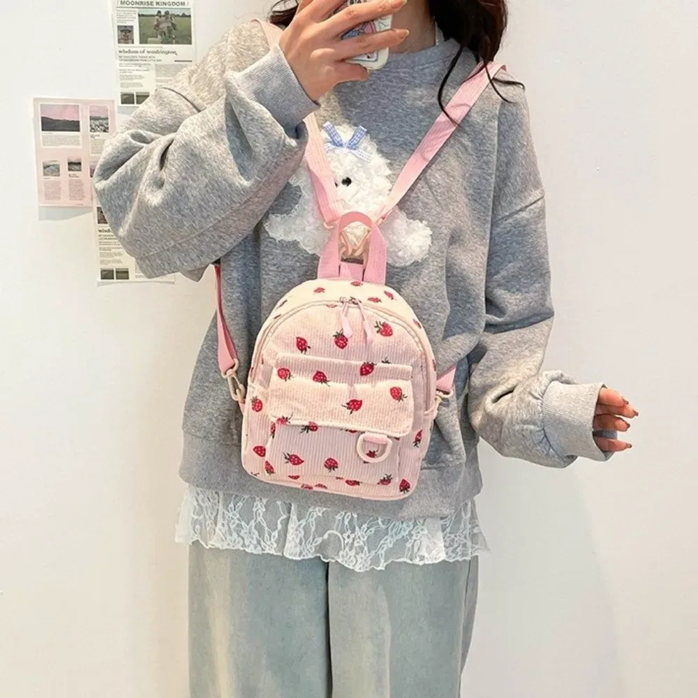 sac à bandoulière mignon de grande capacité, léger, résistant à l'usure, sac à dos de voyage, mini sac à dos