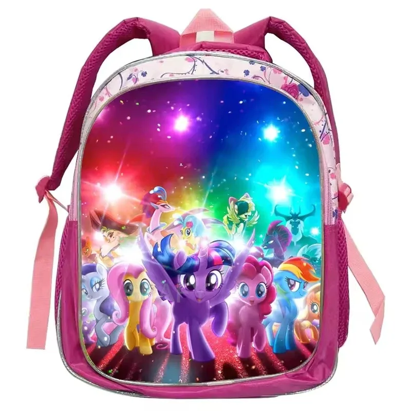 sac à dos my little pony pour élèves du primaire, de la 1ère à la 6ème année, maternelle, licorne mignonne, twilight, sac à dos pour filles, réduction de la charge