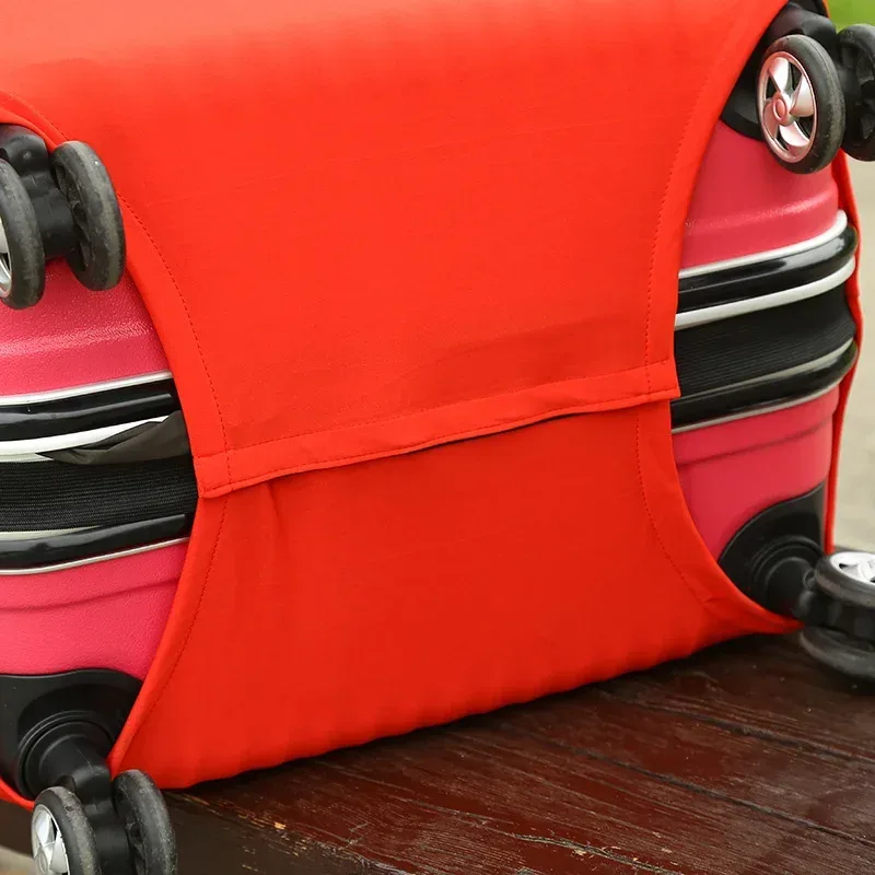 housse de bagage unisexe, tige de traction de voyage, anti-poussière, boîte en tissu épais à haute élasticité, housses de protection, étui de supports de valise et de coffre