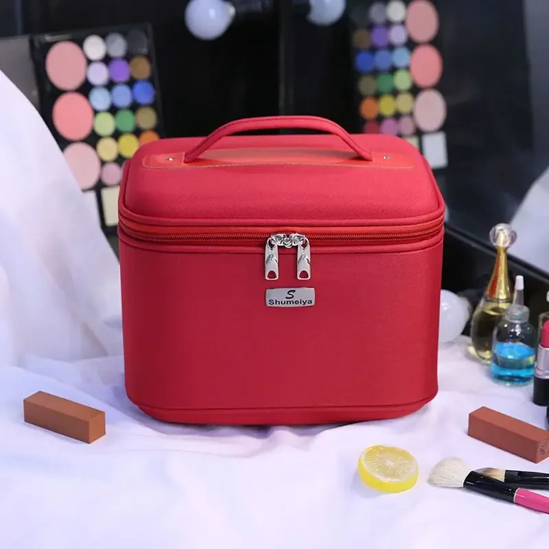 trousse de maquillage pour femmes, trousse de toilette cosmétique, valise de rangement pour maquillage