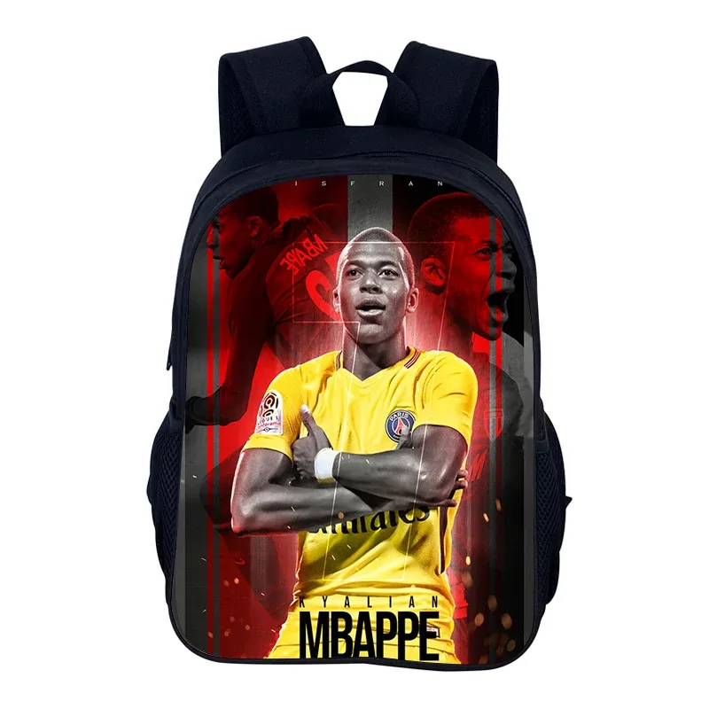 sac à dos de sport de football m-mbappes, sac d'école pour garçons et filles, sac à dos de sport pour joueur d'étoiles, sacs de livres pour le meilleur cadeau