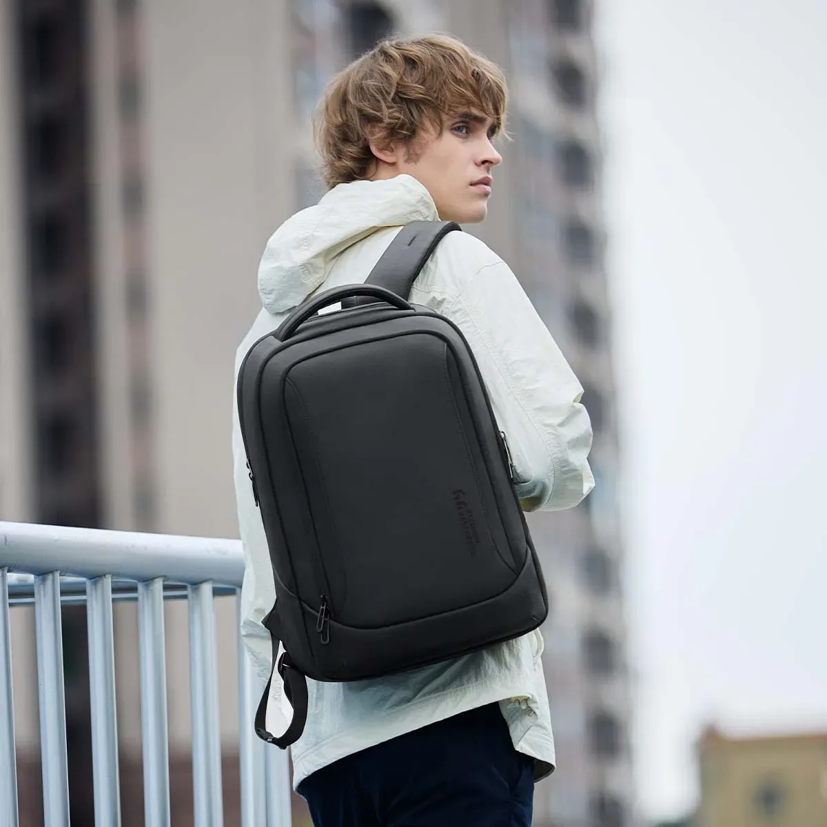 heroic knight-sac à dos de voyage d'affaires pour homme, grande capacité, sac de travail pour ordinateur portable 15.6 ", sac d'école pour garçon, sac avec port usb, mode