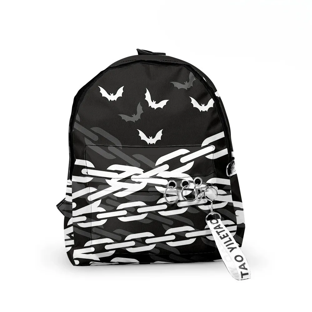 sacs à dos en toile d'araignée pour halloween, chauves-souris, sacs de voyage de randonnée college mignons kawaii, sac à dos scolaire pour étudiant, sac à dos pour garçon, fille, femme, homme, ordinateur portable