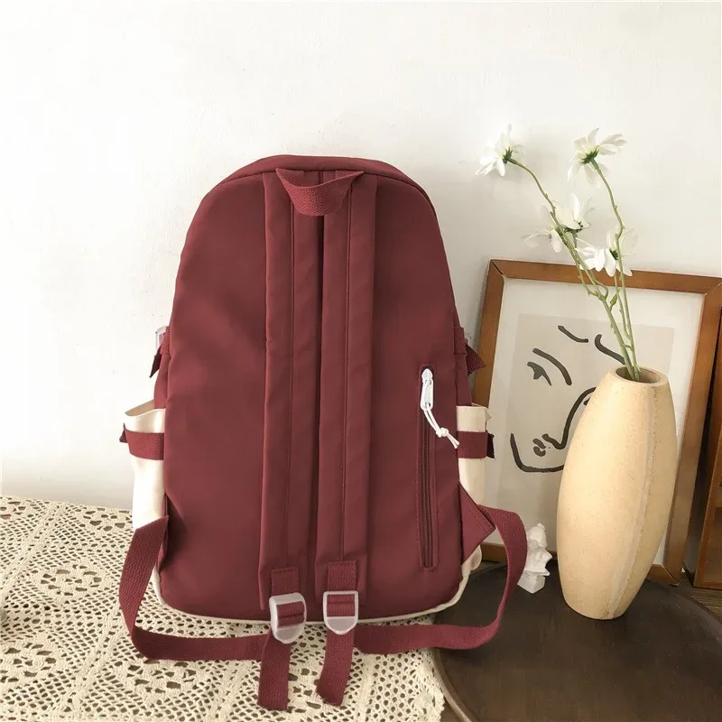 sac à dos étanche pour femme, sac d'école pour adolescente, cartable d'étudiant, sac à dos pour ordinateur portable, sac à dos de voyage féminin mignon