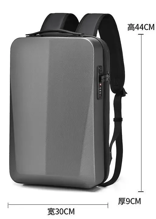 sac à dos de voyage multifonctionnel pour homme, sac à dos rigide de loisirs, grande capacité, avec serrure à combinaison, sac pour e-sport