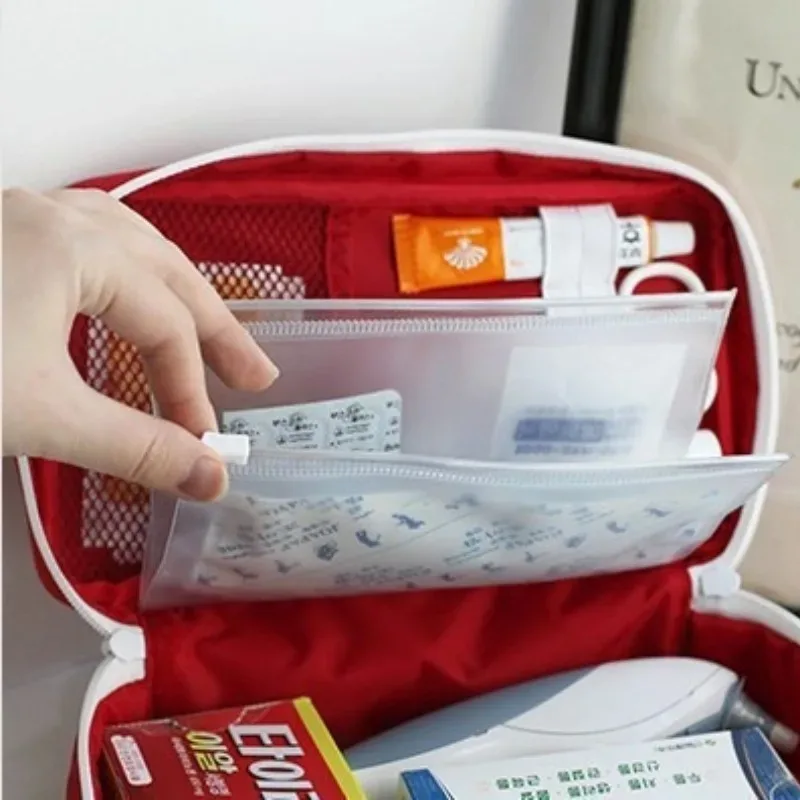 trousse de premiers secours pour médicaments de santé, tissu oxford, rangement de voyage portable, trousse d'urgence, fourre-tout, sac médical d'extérieur, sac de rangement pour la santé