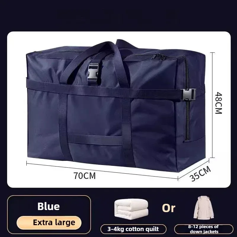 sacs de voyage extra-larges pliables en oxford, sacs de déménagement, bagages de soute pour avion, sacs de rangement imperméables et résistants à l'eau, très robustes