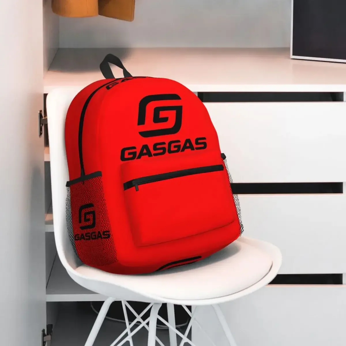 sac à dos g-gasgas pour moto, course moto, étudiant, école, randonnée, voyage, pour garçons et filles, sac à livres, sacs à bandoulière