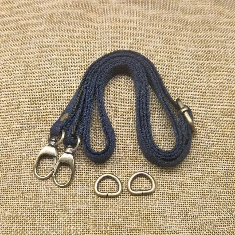 sangle de sac en toile renforcée pour femme, ceinture de sac à bandoulière, rivet réglable, sangles de remplacement, mode, 130cm