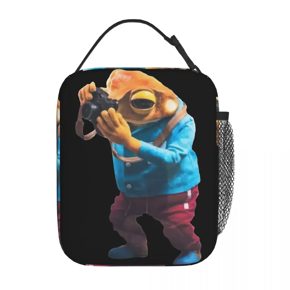 sac fourre-tout isotherme pour l'école, bad bunny dtressing debi tirar mas fotos, récipient alimentaire portable, glacière thermique, boîtes à lunch