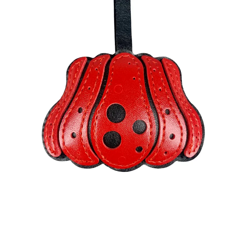 ensemble de porte-clés citrouille et châtain en cuir noir et coloré, accessoires de charme de sac mignon pour sac à main, sac à dos, cadeau-cuir pu