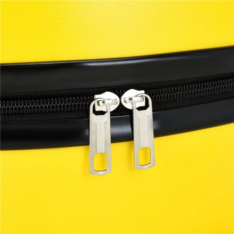 valise de chariot d'étudiant étanche de 18 pouces avec serrure à combinaison valise pour enfants avec bagage de voyage d'embarquement de roue universelle