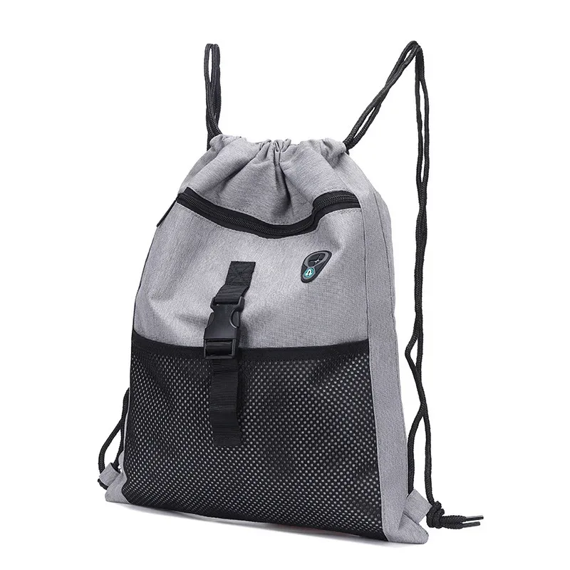 Sac de sport pliable étanche pour homme et femme, sac à dos de fitness, poche de magasin Wstring de proximité, randonnée, camping, plage, natation