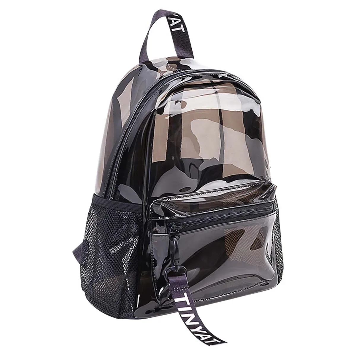 sac à dos transparent en pvc imperméable pour femmes, cartable de voyage de plage, sac de msi pour filles, nouvelle mode, vente en gros