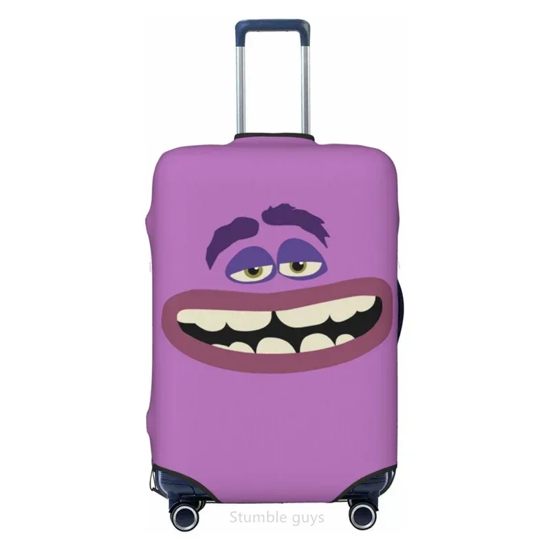 housse de bagage lavable anti-rayures, imprimé m-monsteres, convient aux valises de 18 à 32 pouces, élastique, durable, anti-poussière, pour les voyages en plein air