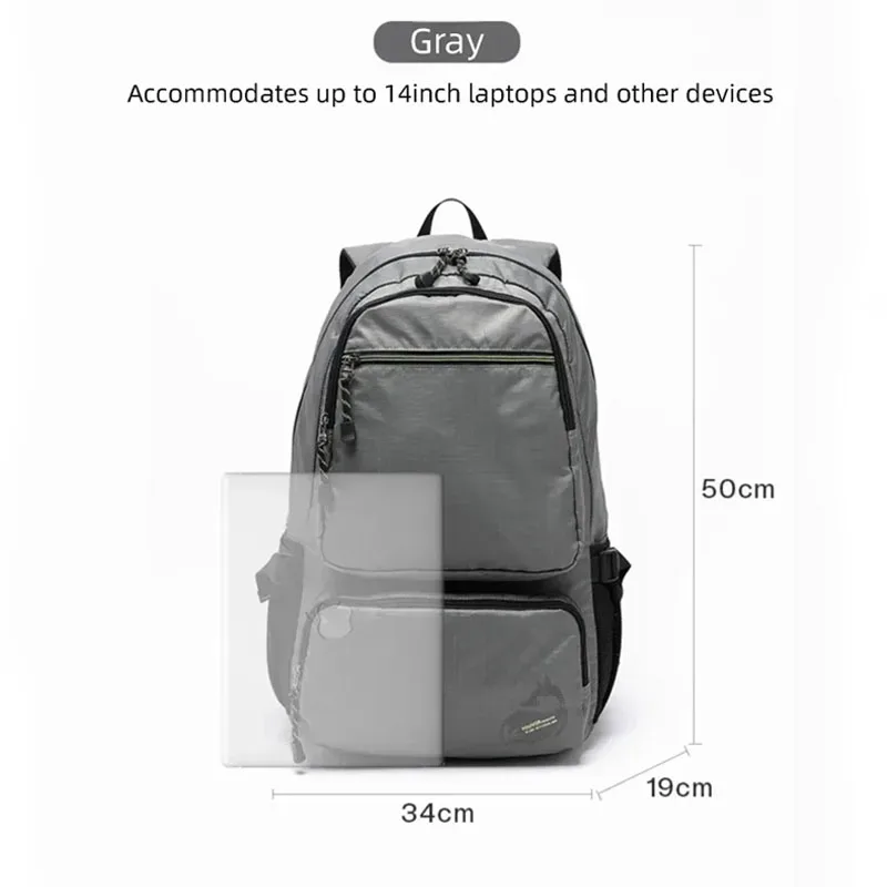 epol sac à dos unisexe en tissu oxford, grand format, léger, imperméable, pour ordinateur portable, sacs d'école pour femmes, étudiants, voyage 3033-01 3033-02 3033-05