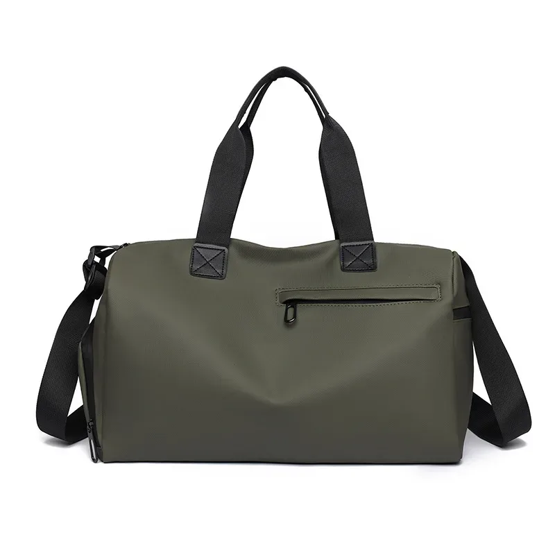 sacs de voyage oxford à grande capacité avec fermeture éclair, sacs de sport solides, sacs de fitness en tissu épaissi, sacs de sport imperméables de grande capacité