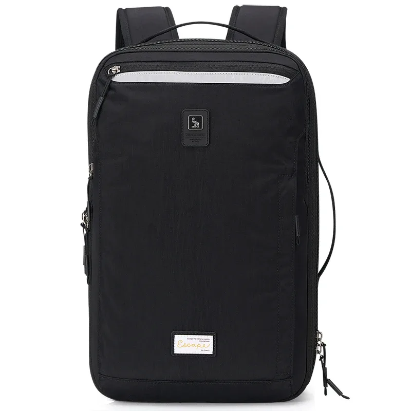 sac à dos extensible de grande capacité en tissu imperméable oiwas avec couche de protection réfléchissante pour ordinateur portable