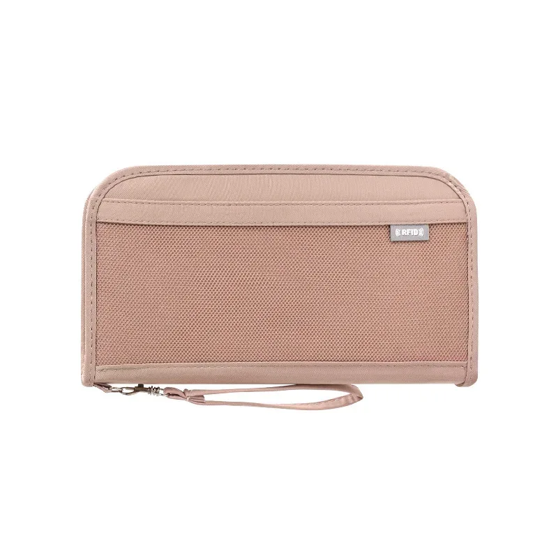 portefeuille de passeport multi-styles, organiseur de documents de voyage portable, porte-cartes multiple, sac de rangement pour documents pour les voyages d'affaires