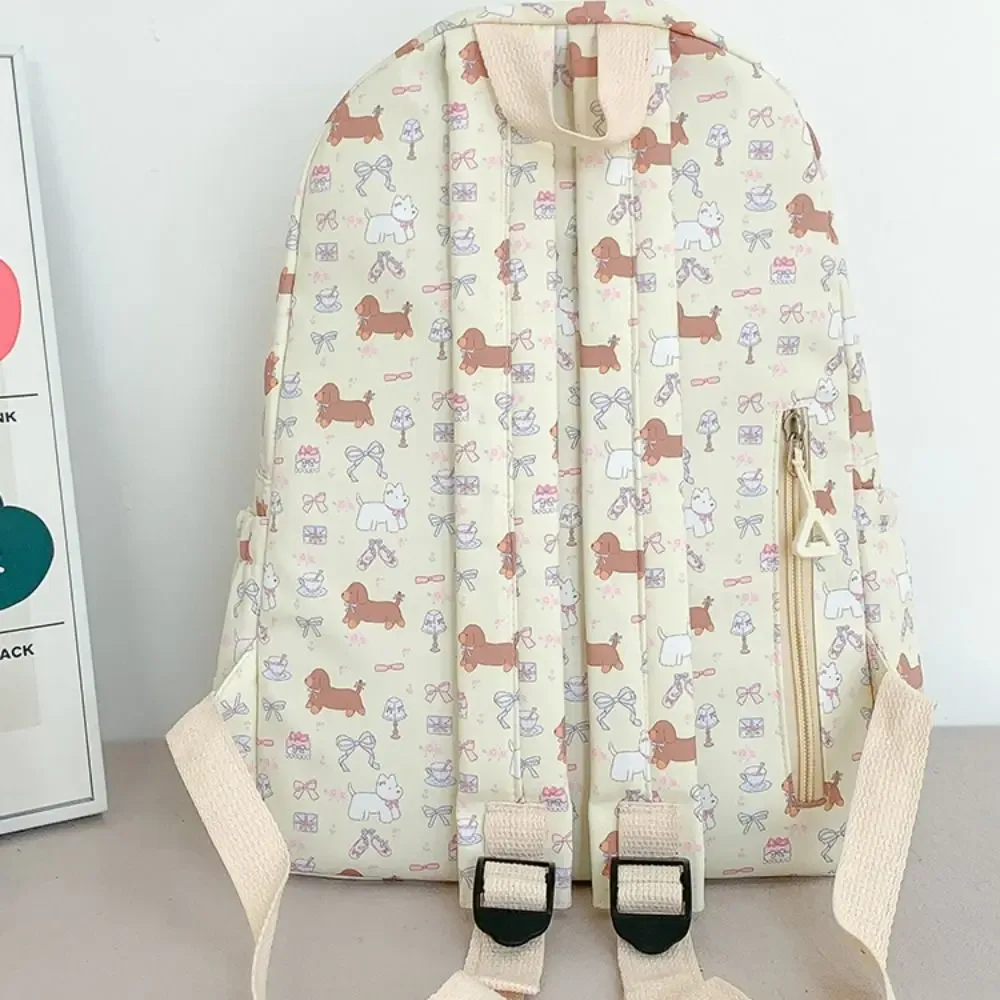 Sac à dos créatif en nylon pour chien, grande capacité, style coréen, sac d'école pour étudiants, sac à main, sac de voyage, sac à bandoulière